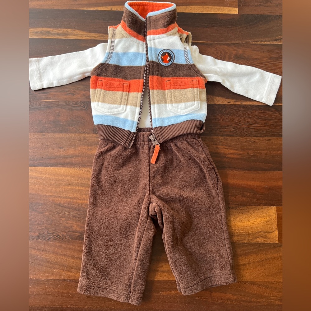 Boys newborn 3-piece outfit